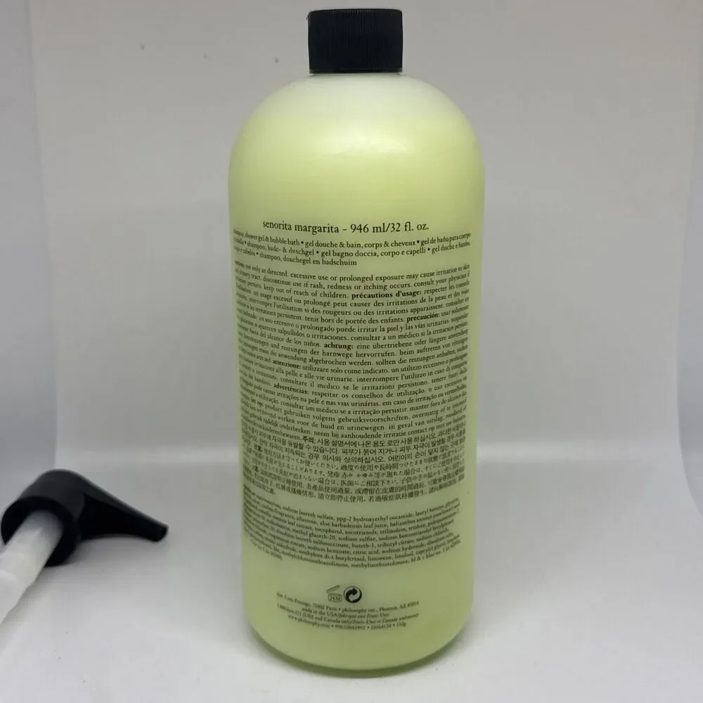 Philosophy Señorita Margarita 3-in-1 Shampoo, Shower Gel & Bubble Bath